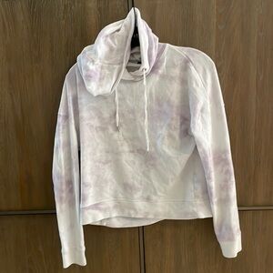 Rails hooded, tie dye, light weight sweatshirt, size small